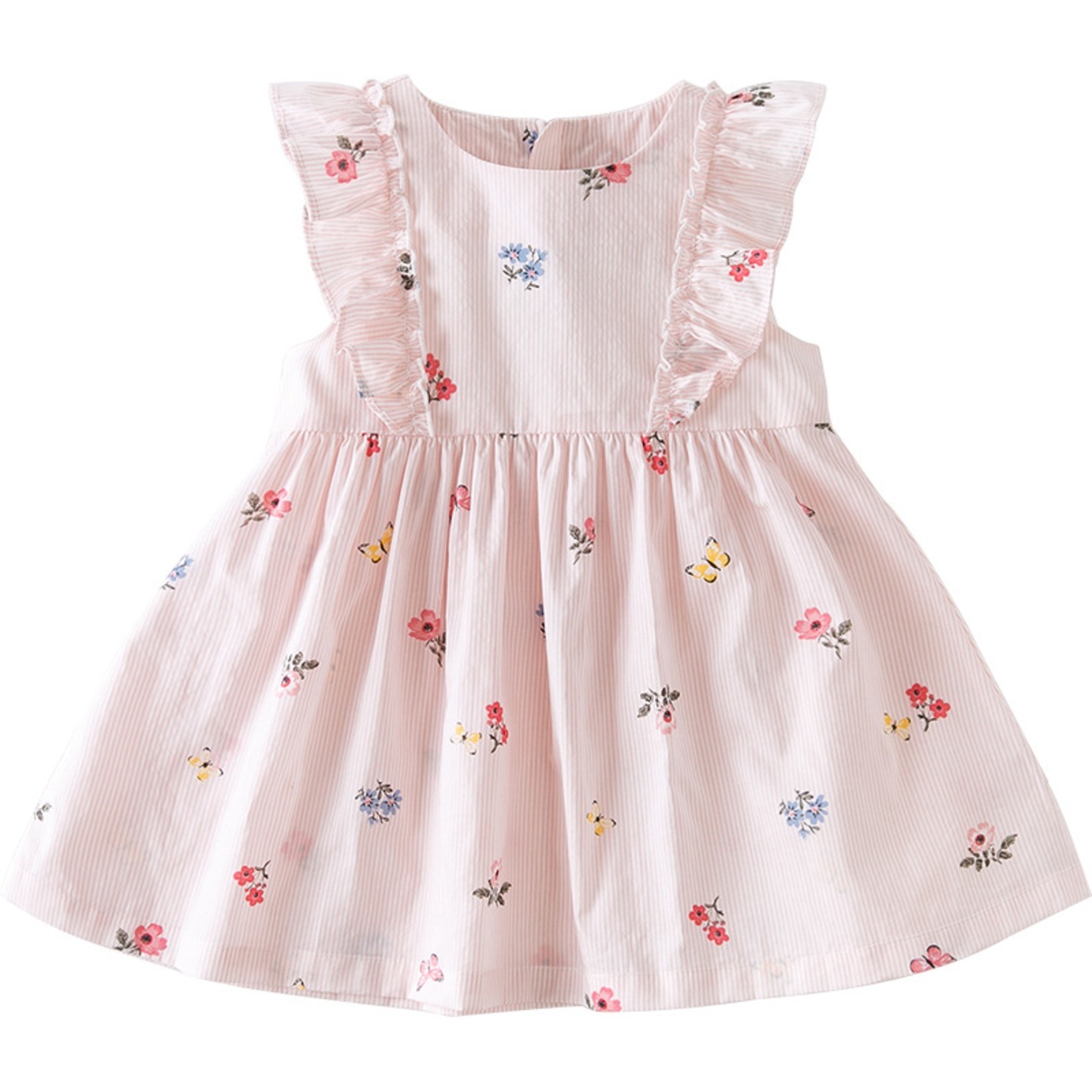 Pink Floral Mix Dress