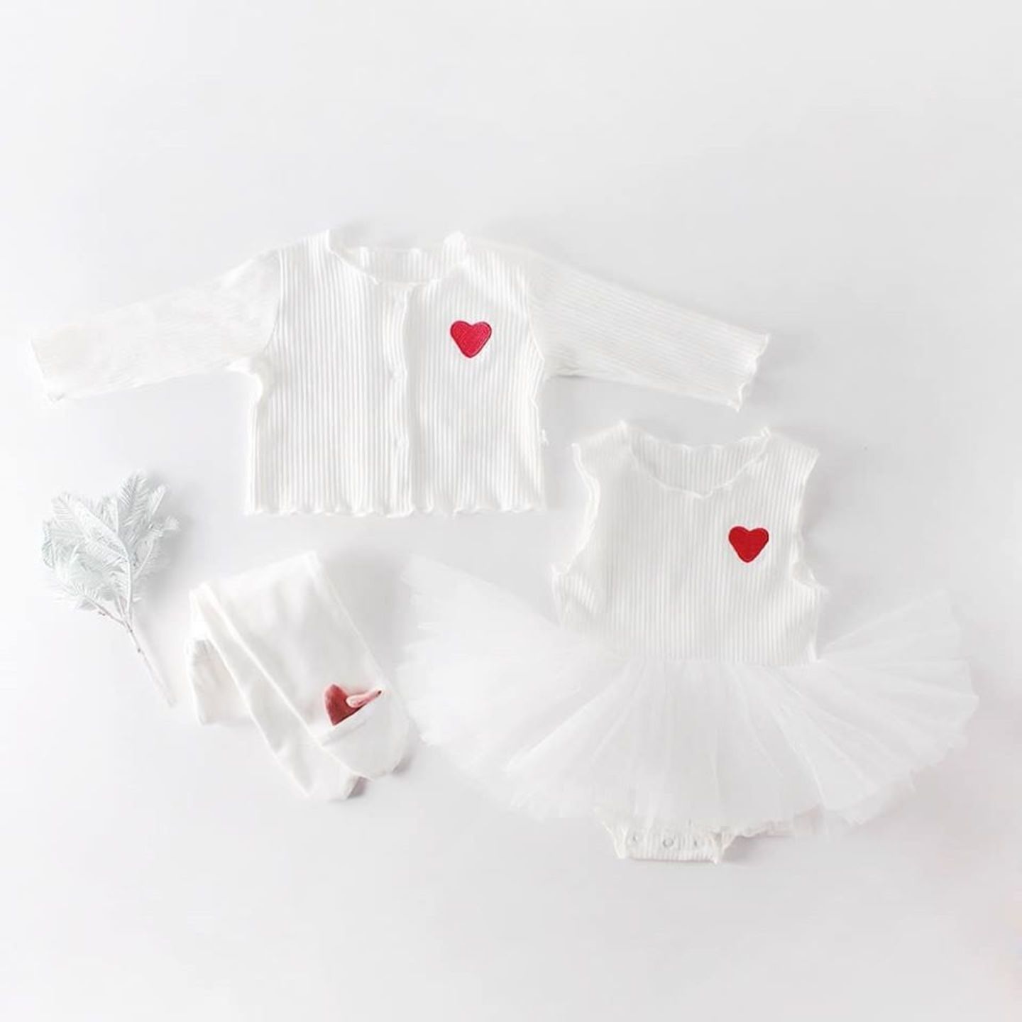 Newborn Gift Set Tutu Romper/Cardigan/Pant