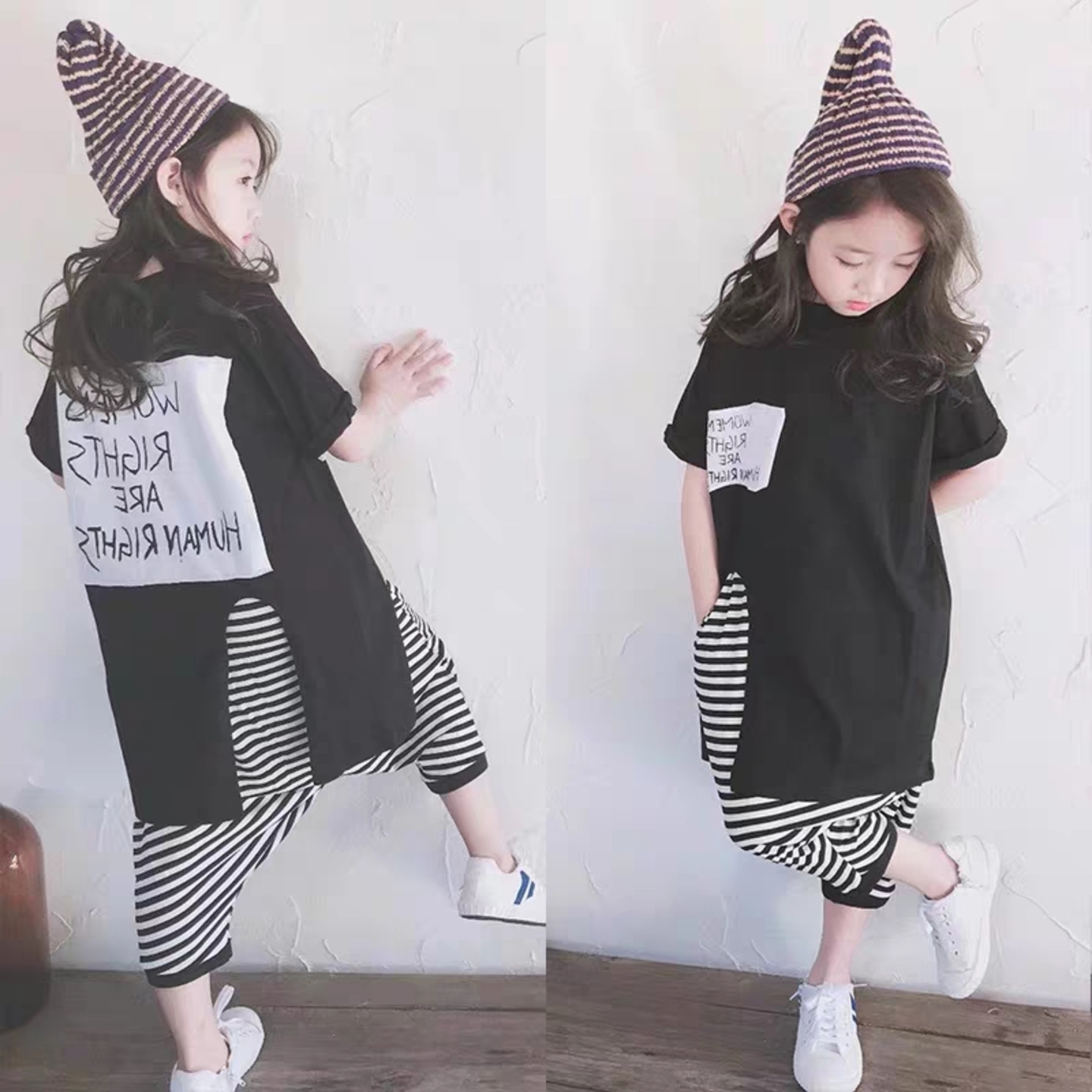 Fashion T & Baggy Pant Set