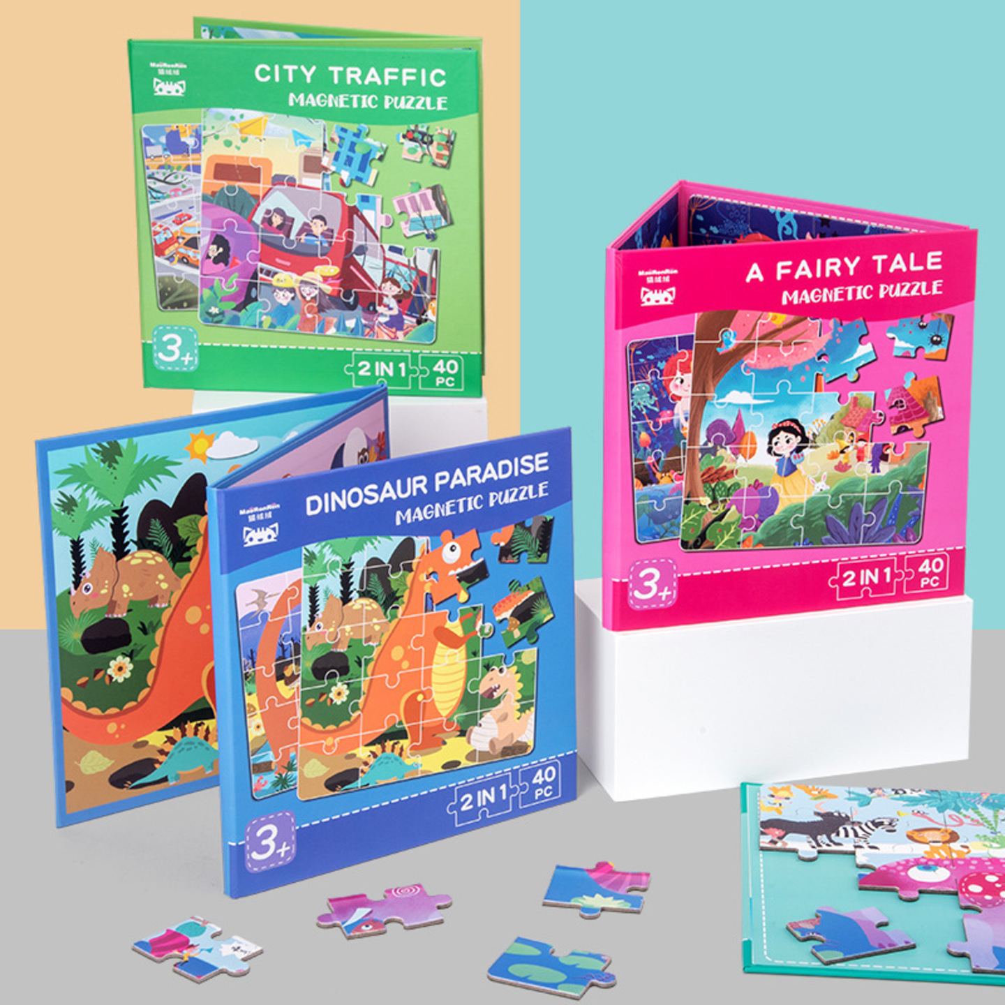 2 IN 1 Magnetic Puzzle