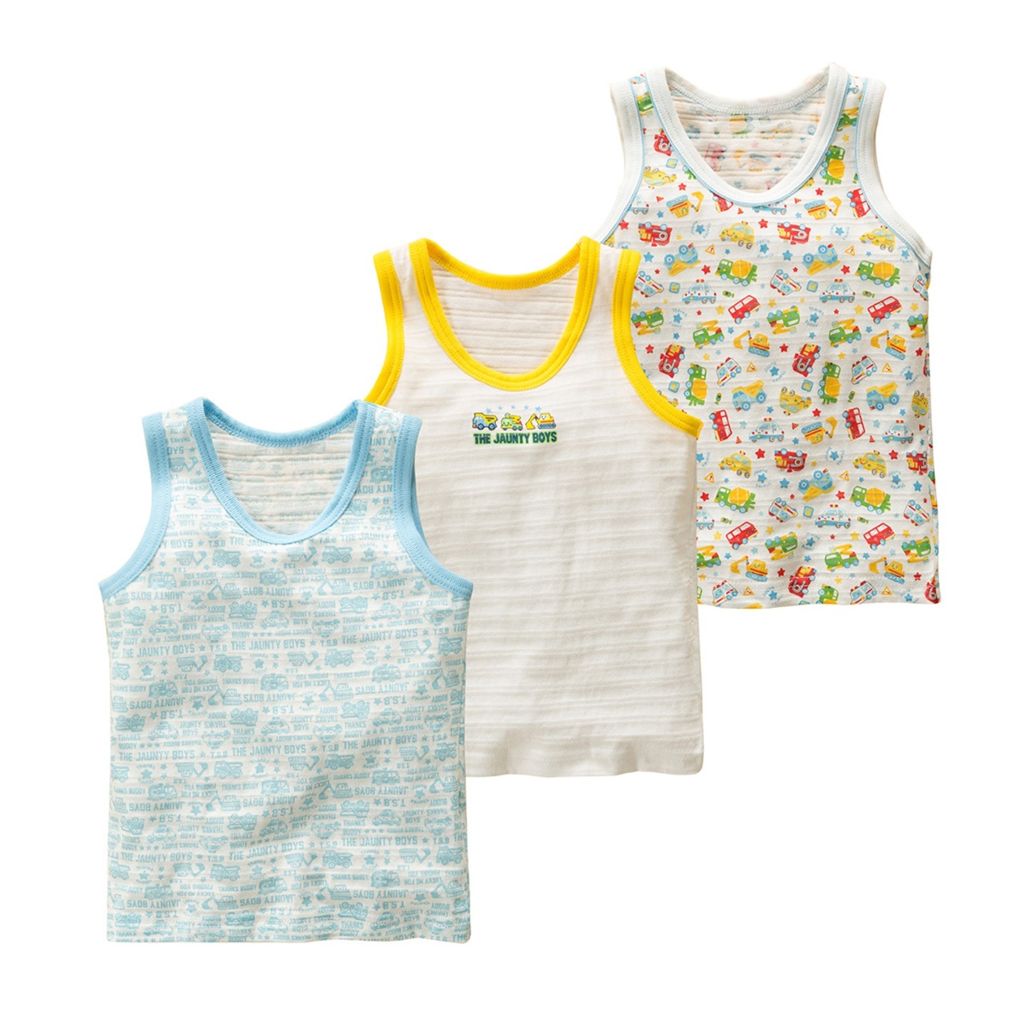 The Jaunty Boys Singlet (3 Pack Set)
