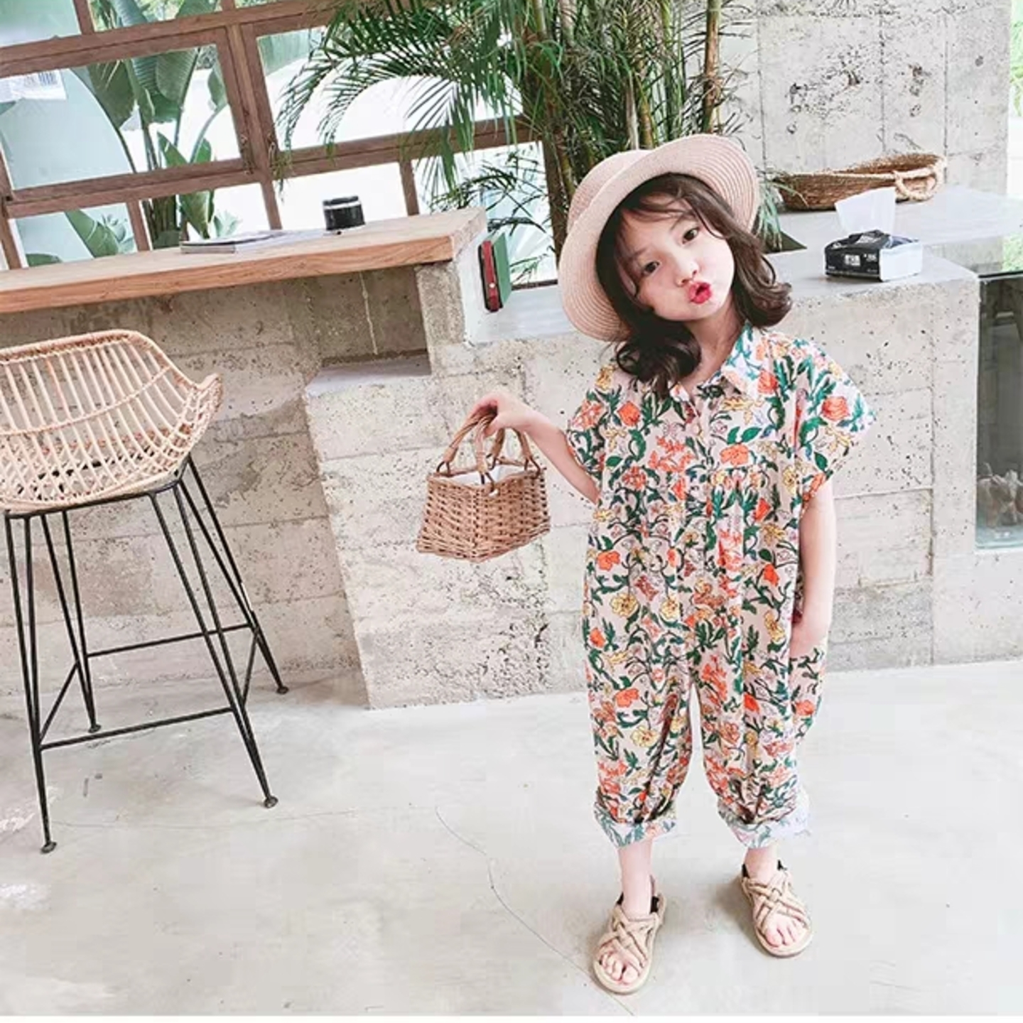 Floral Jumpsuit