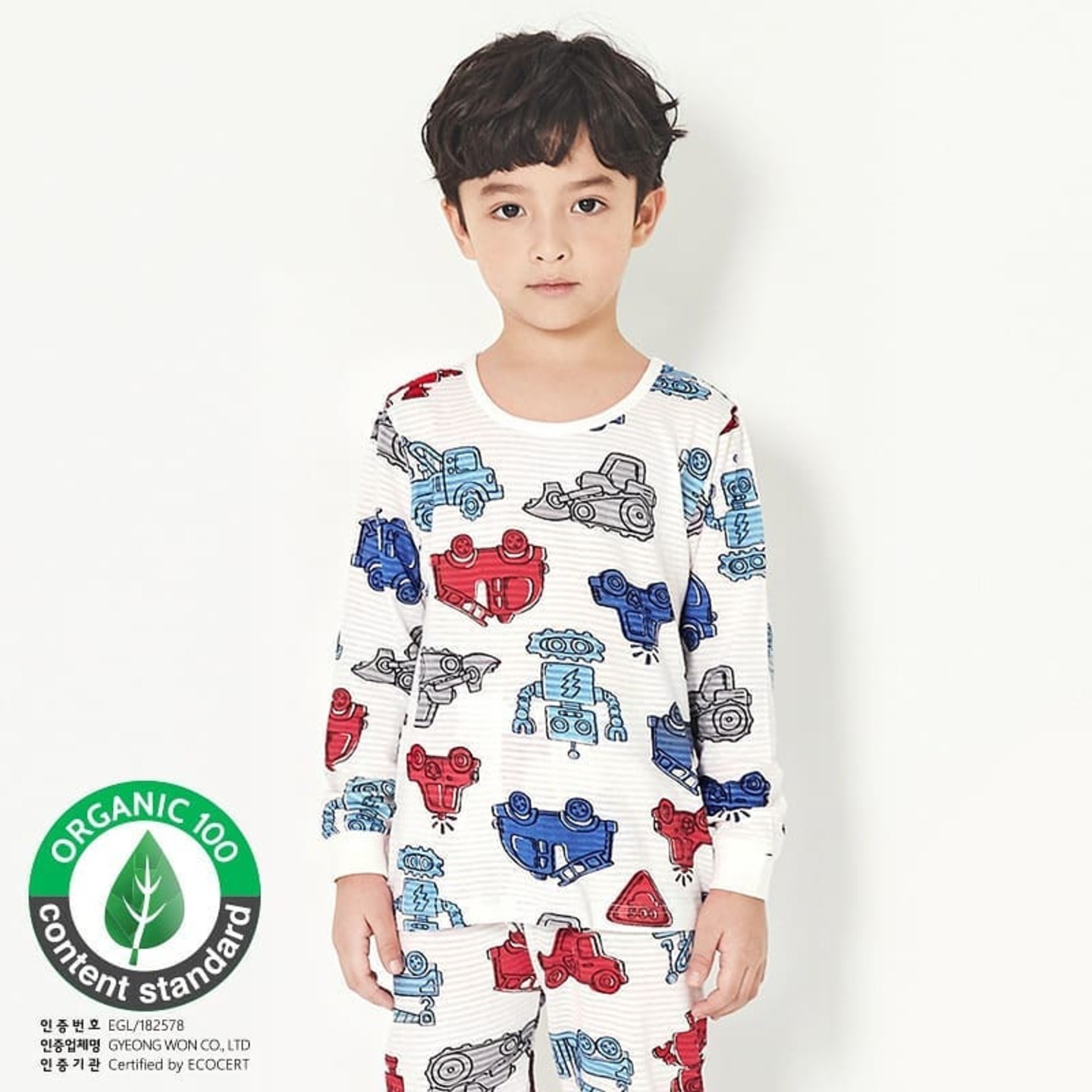 Organic⚡New Series Collection⚡ Robot Car Pyjamas Set