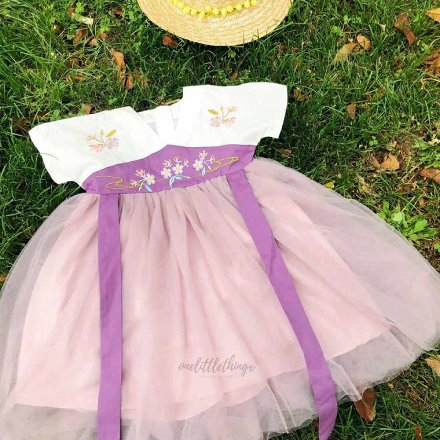 Hanbok Embroidered Dress