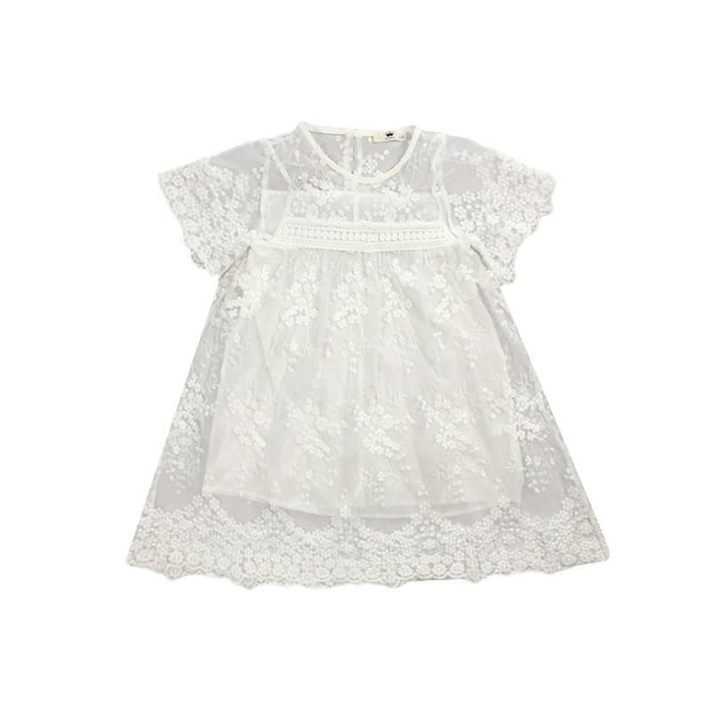 [Twinning] Vintage Lace One-Piece Dress Longsleeve/ShortSleeve