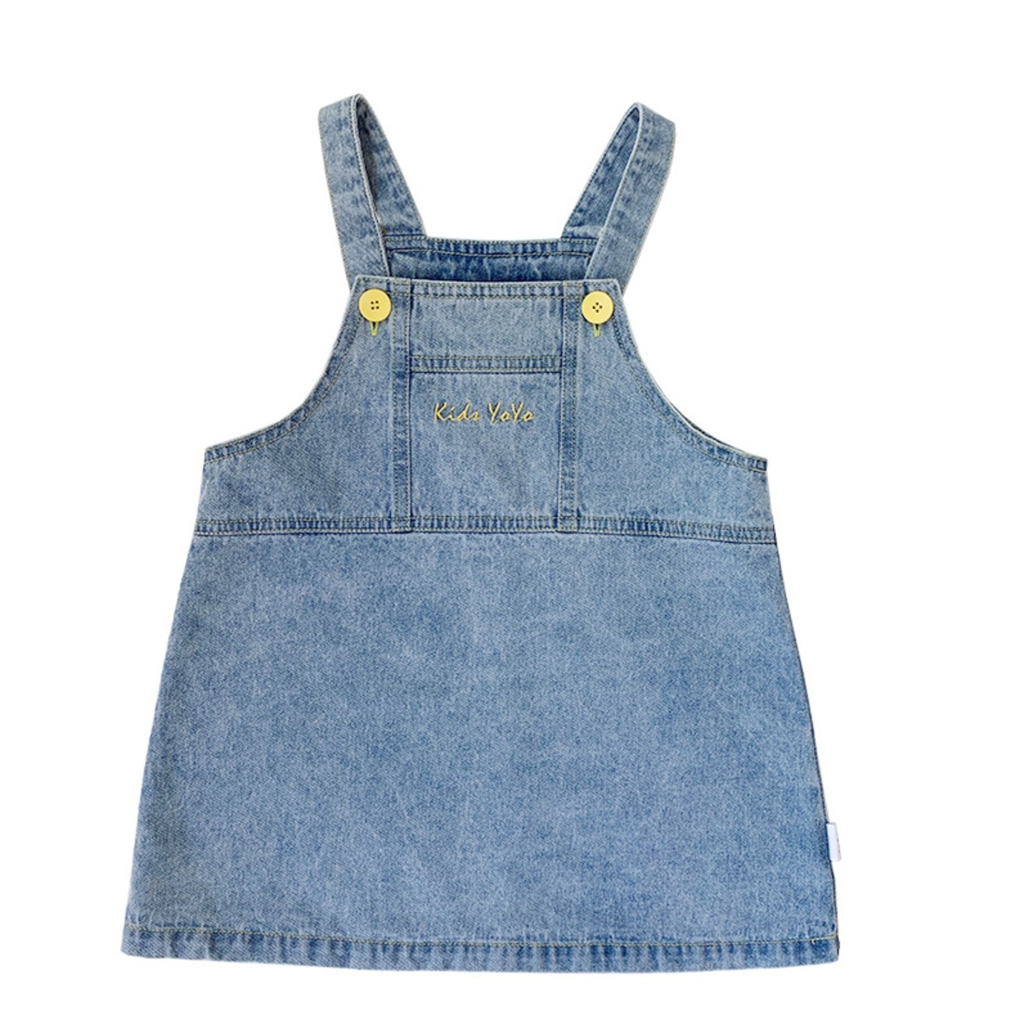 Denim Overall Dress