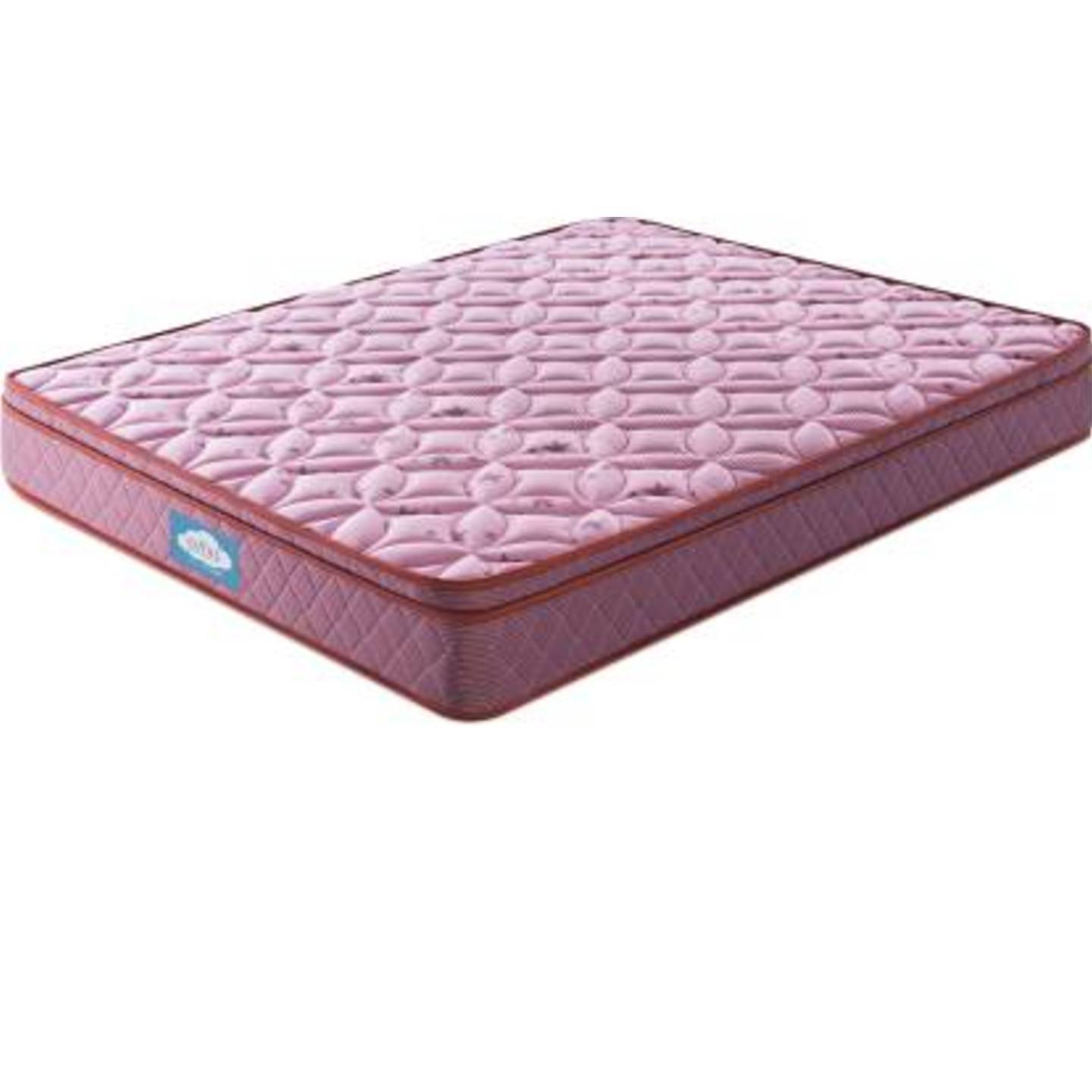 Cirrus Luxury Euro Top Pink 6 inch Double Coir Mattress