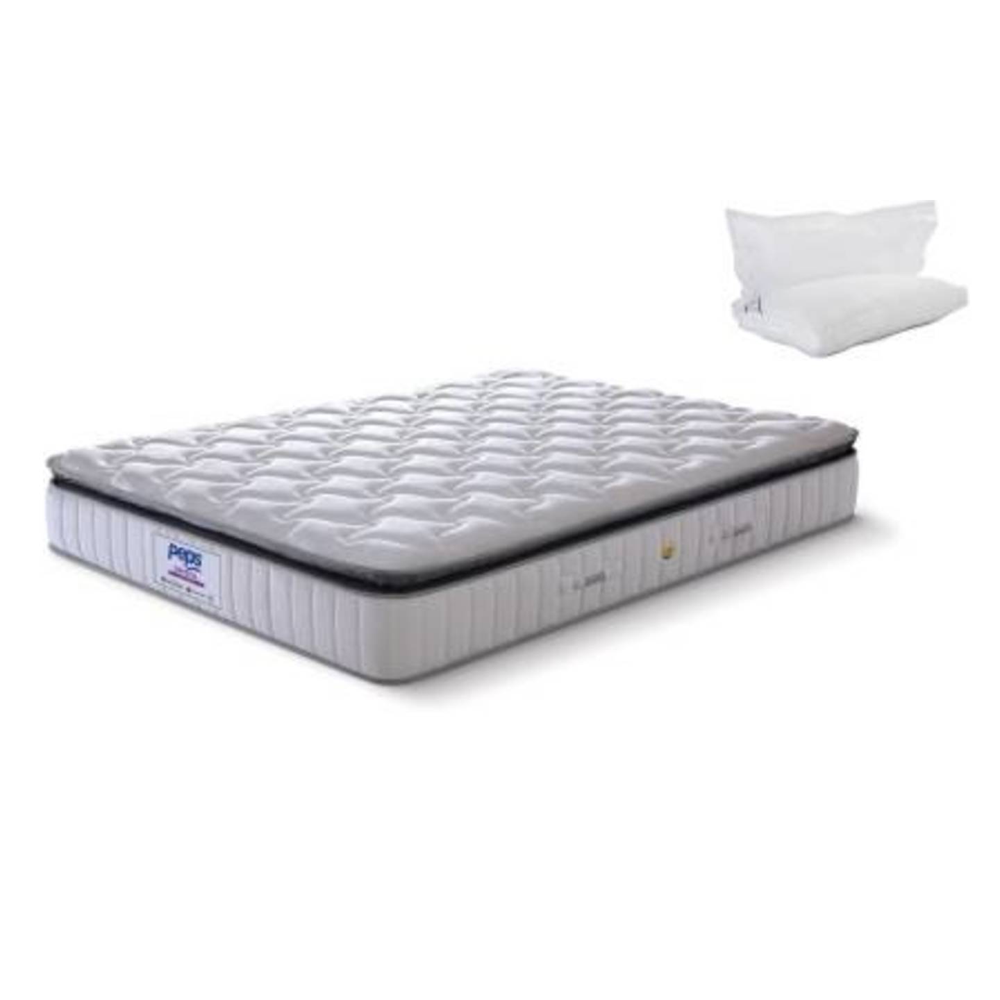 Peps Crystal 8 inch Queen Pocket Spring Mattress