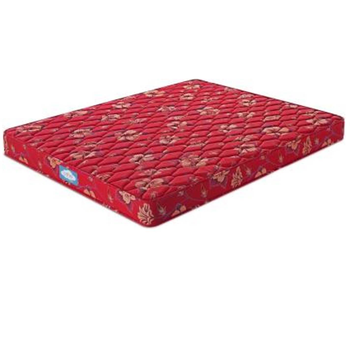 Cirrus Basic Normal Top Maroon 75X36X05 5 inch Single Coir Mattress