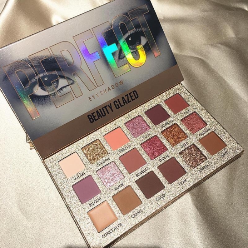 Beauty Glazed perfect 18 color palette eyeshades.