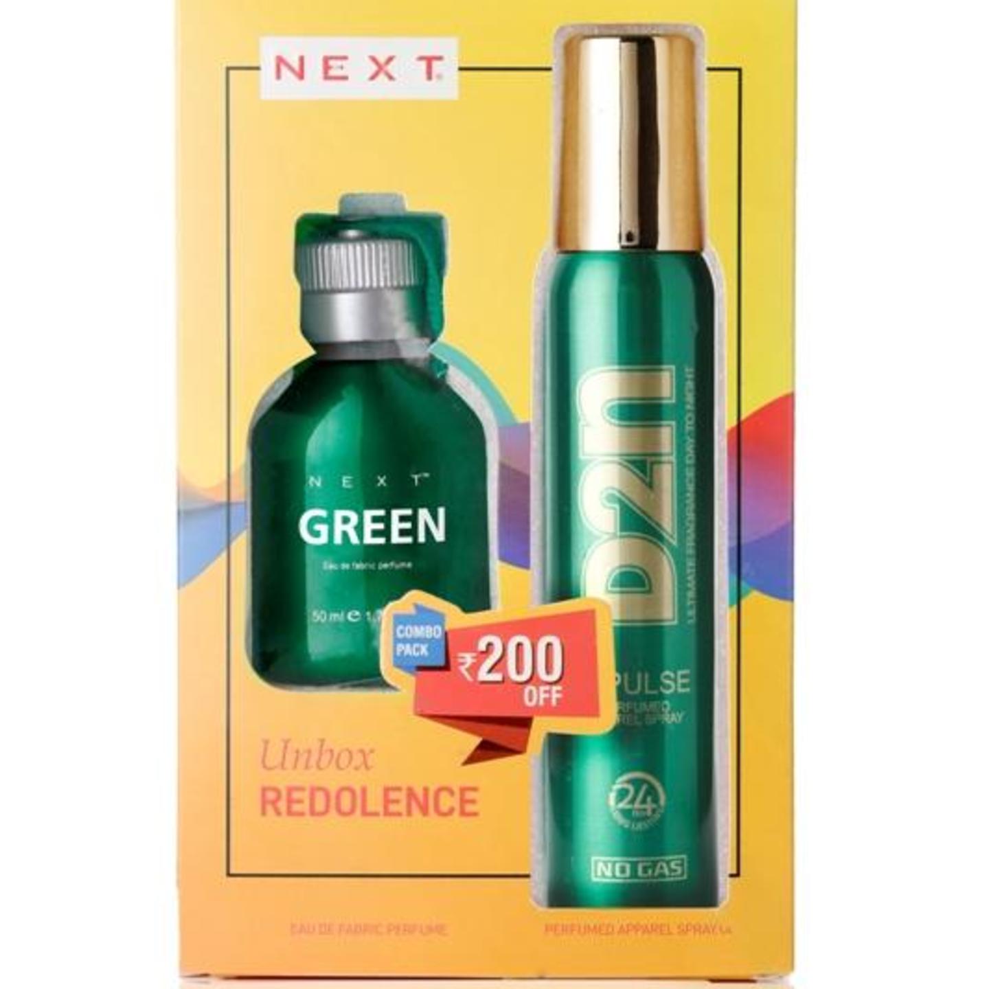 Redolence Green Perfume Gift Pack for Men