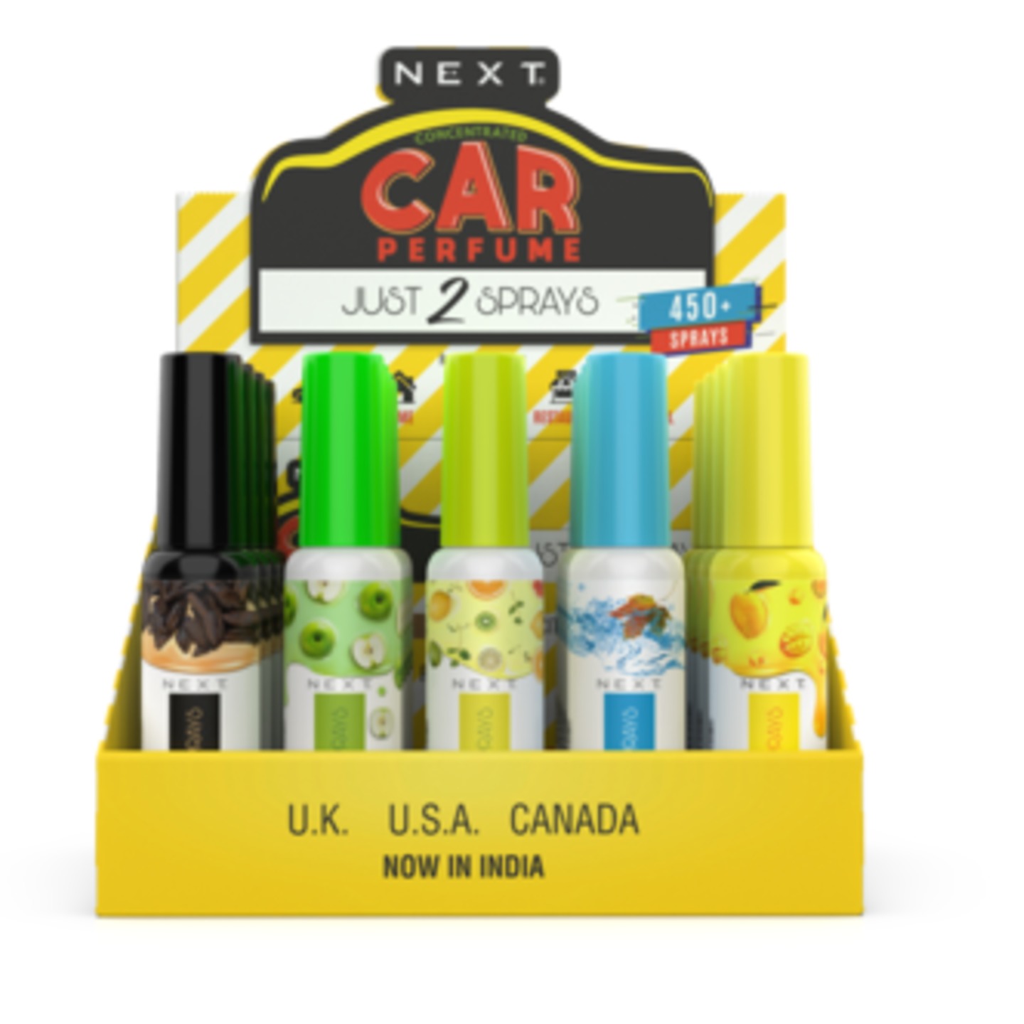 Next Just 2 Sprays Concentrated Car Perfume