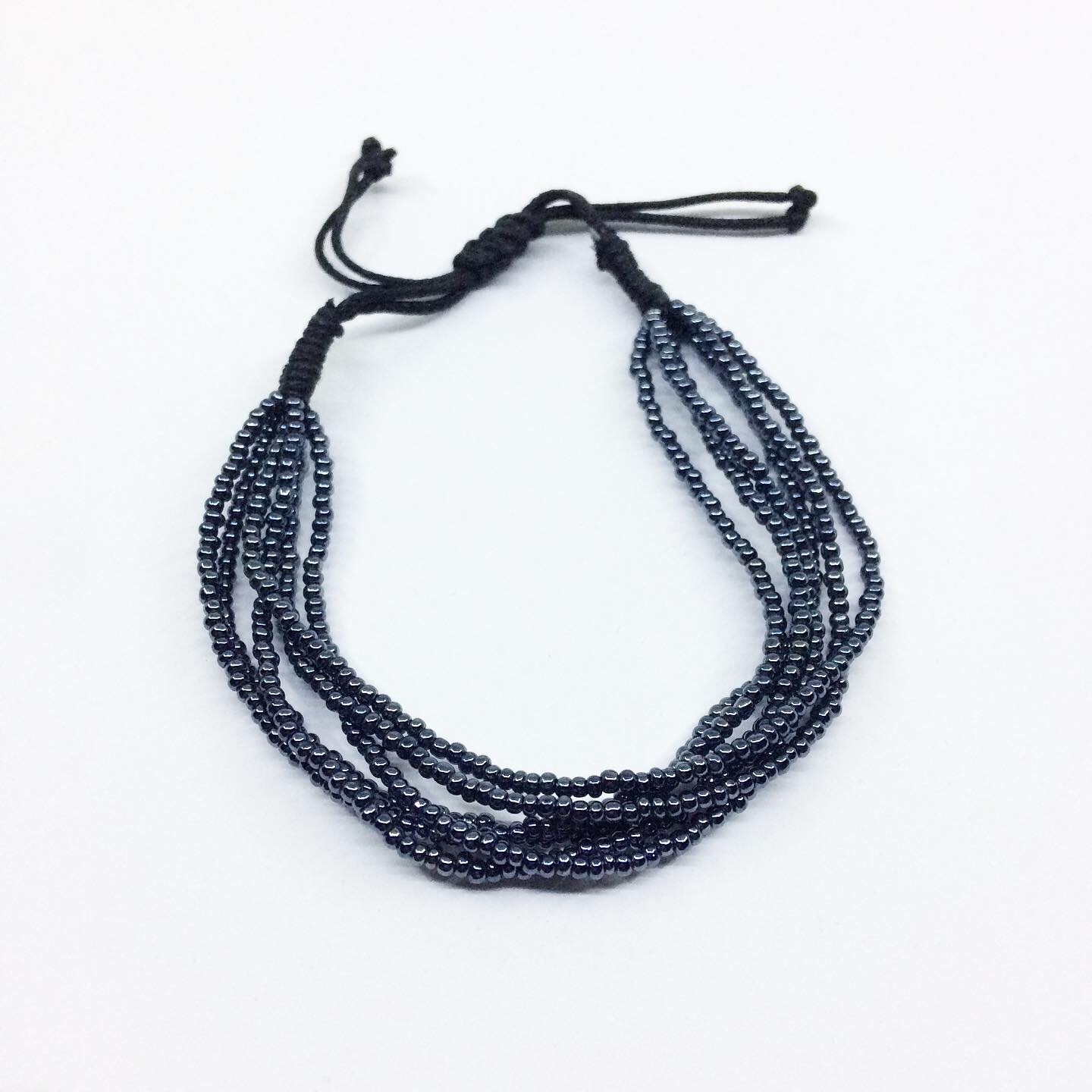 Handmade Beaded Adjustable Bracelet 89919
