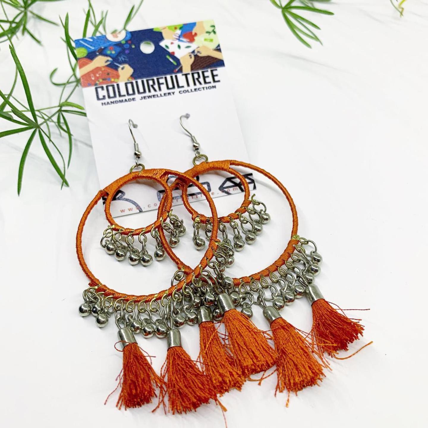 Handmade Beaded Earrings 55291