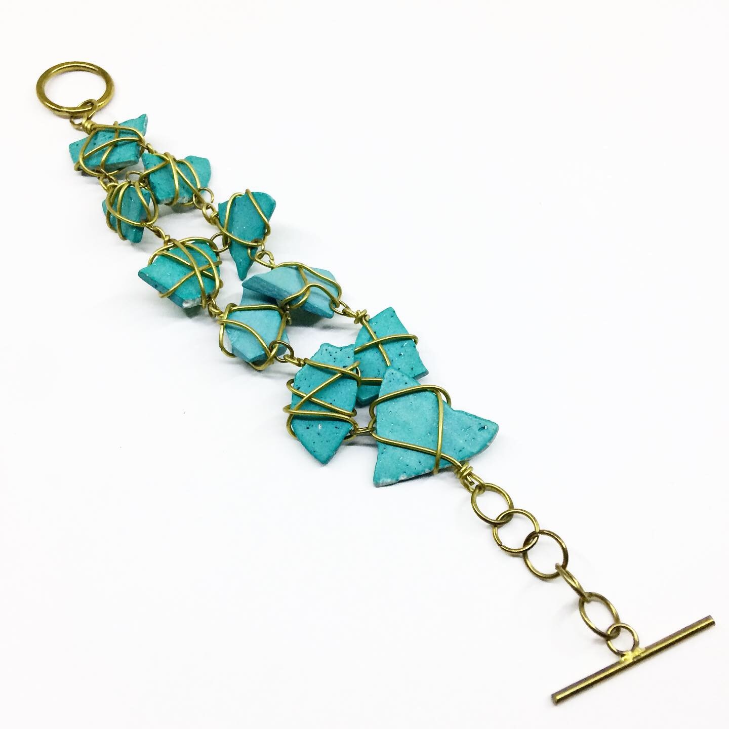 Handmade Blue Pics Crafted Designer Bracelet 89909
