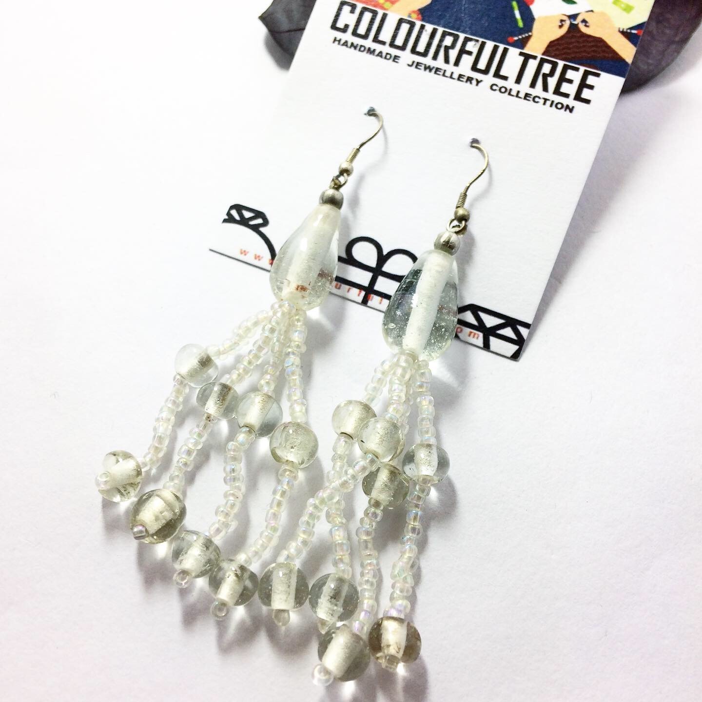 Handmade Beaded Earrings 95272