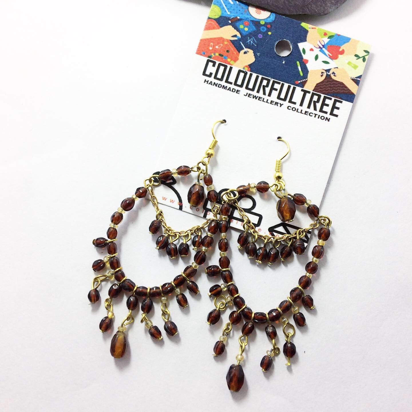 Handmade Beaded Earrings 95285