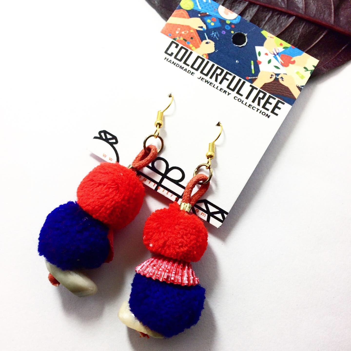 Handmade Shell Earrings 95235
