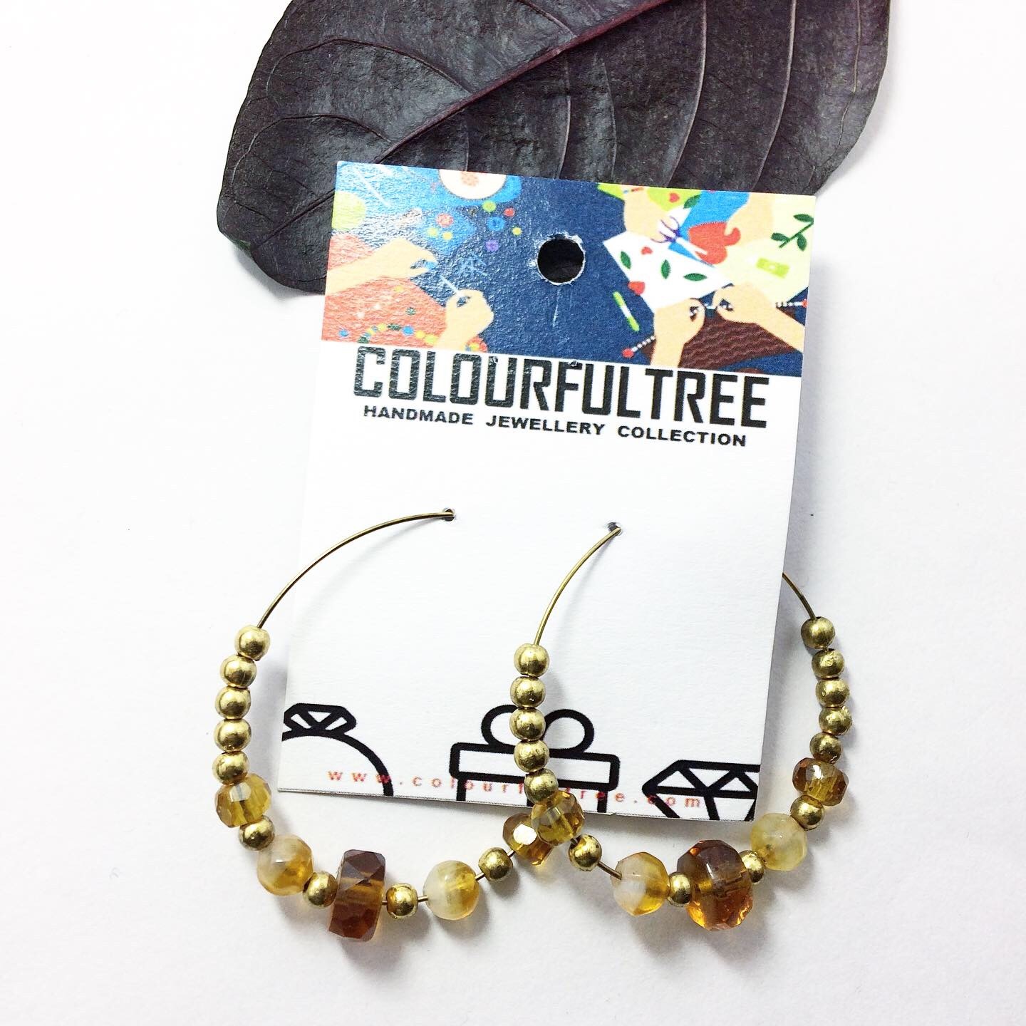 Handmade Beaded Earrings 95281