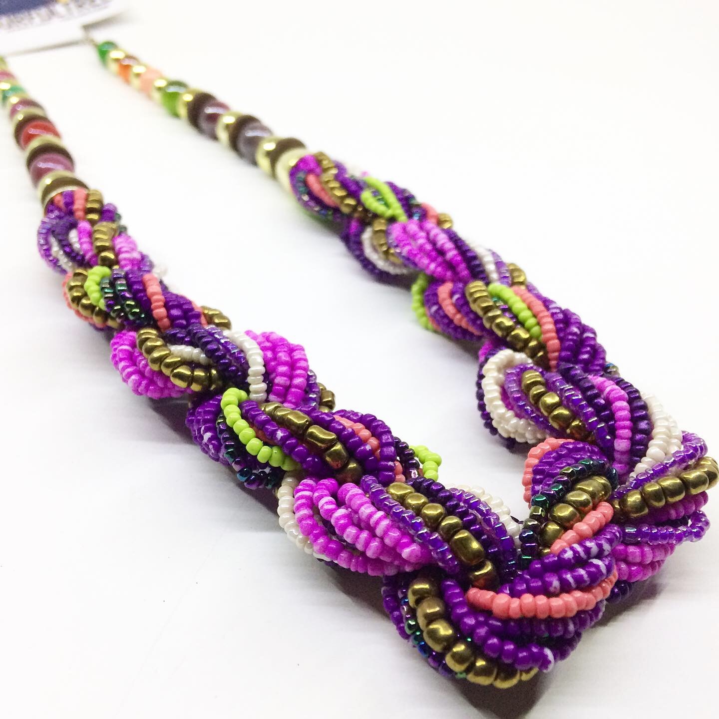 Handmade Beaded Necklace 14115