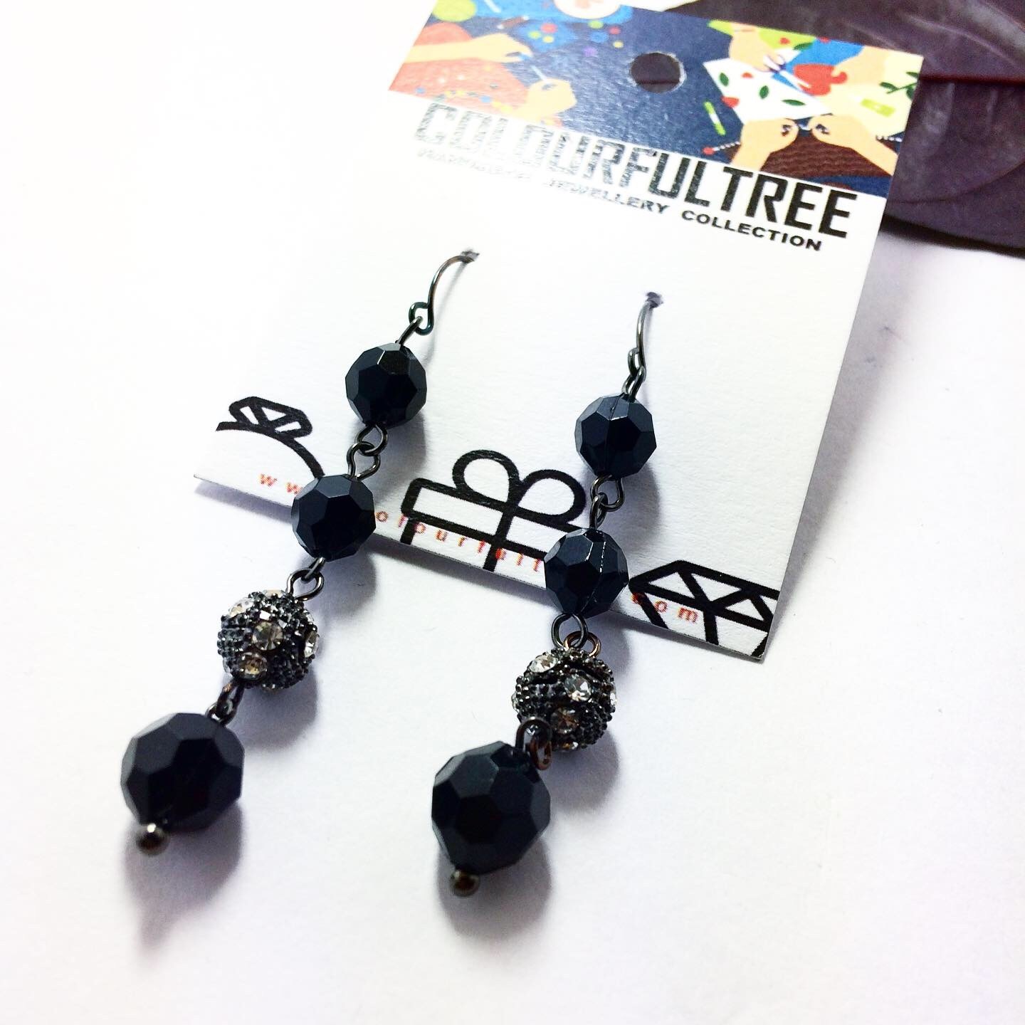 Handmade Beaded Earrings 95255