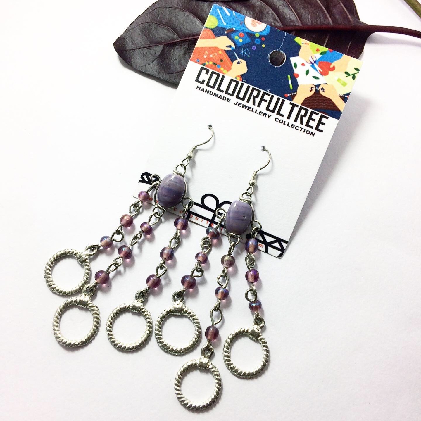 Handmade Beaded Earrings 95259
