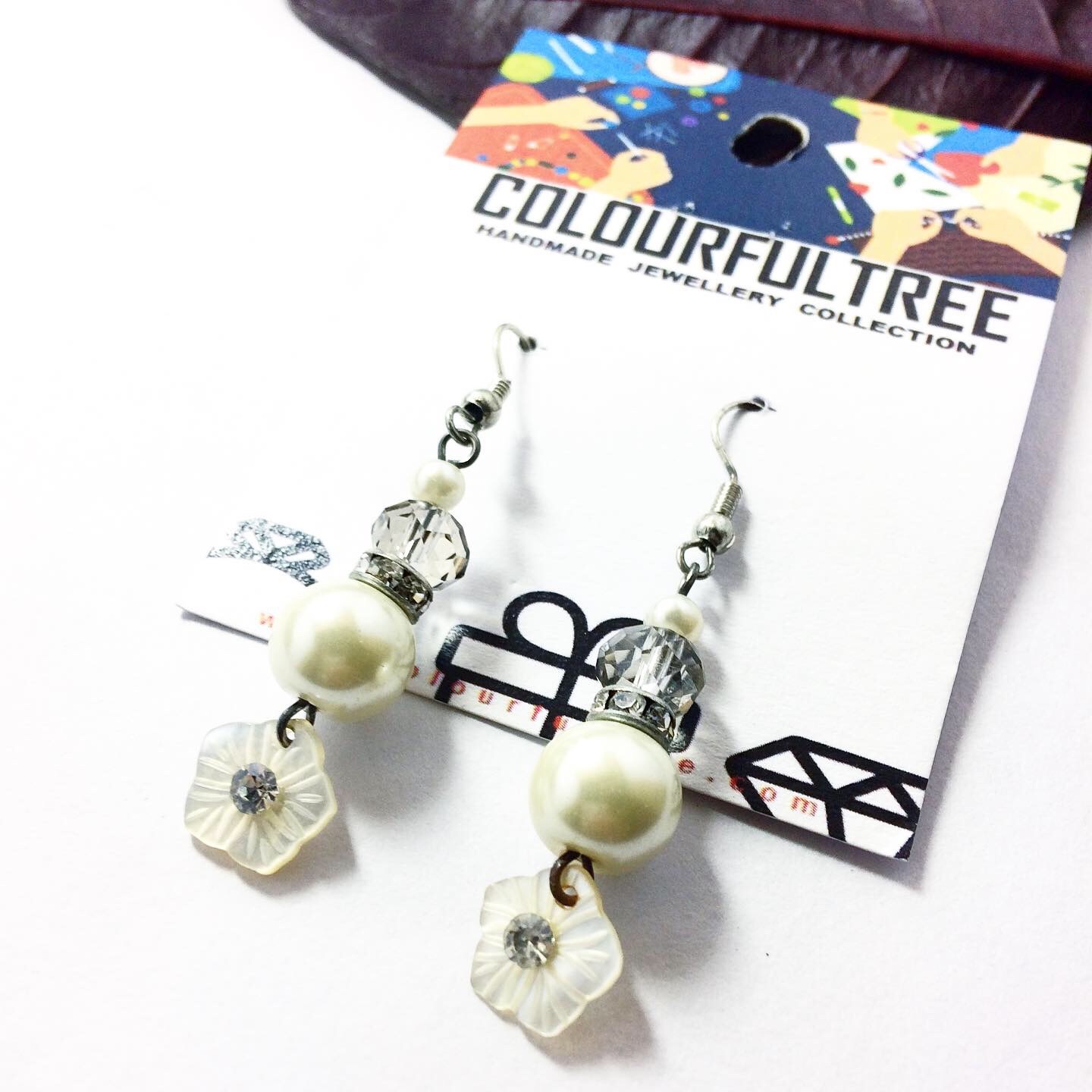 Handmade Beaded Earrings 95230