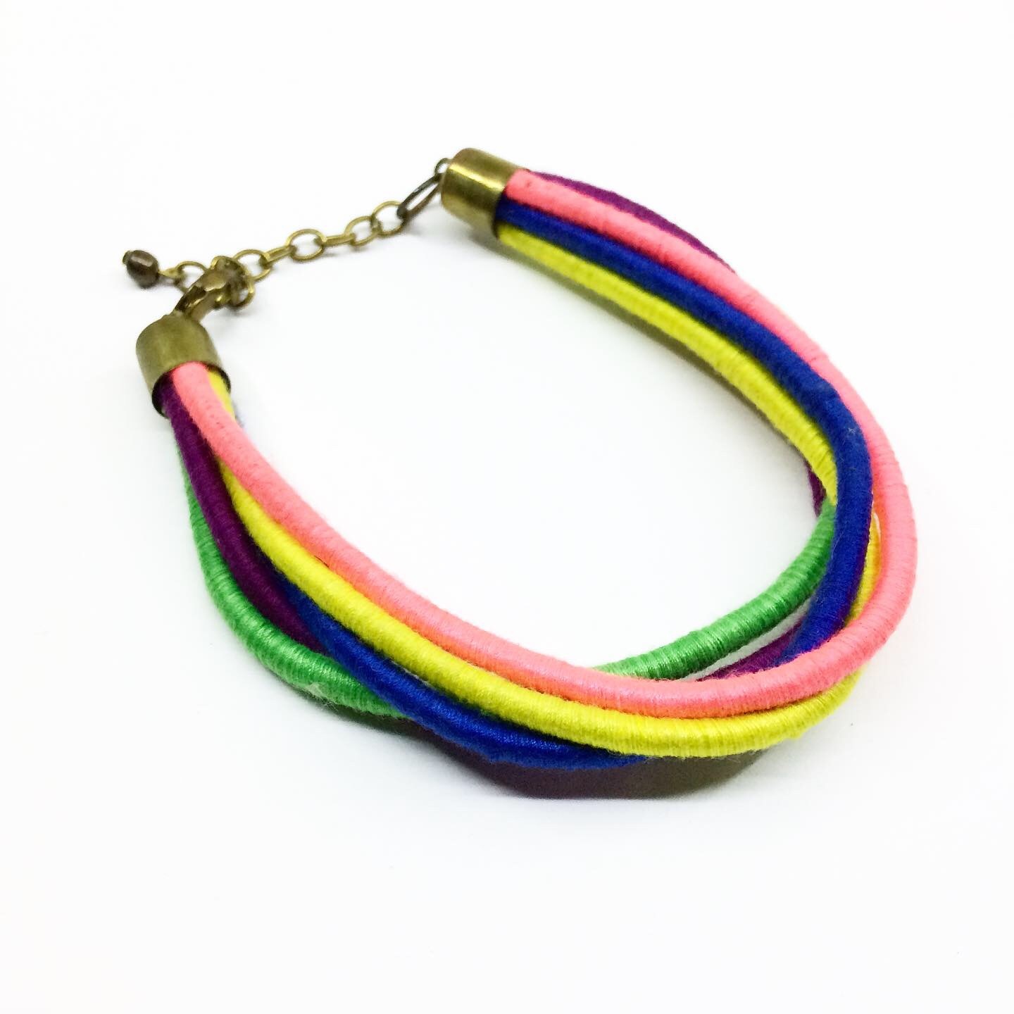 Handmade Thread Work Adjustable Bracelet 89916