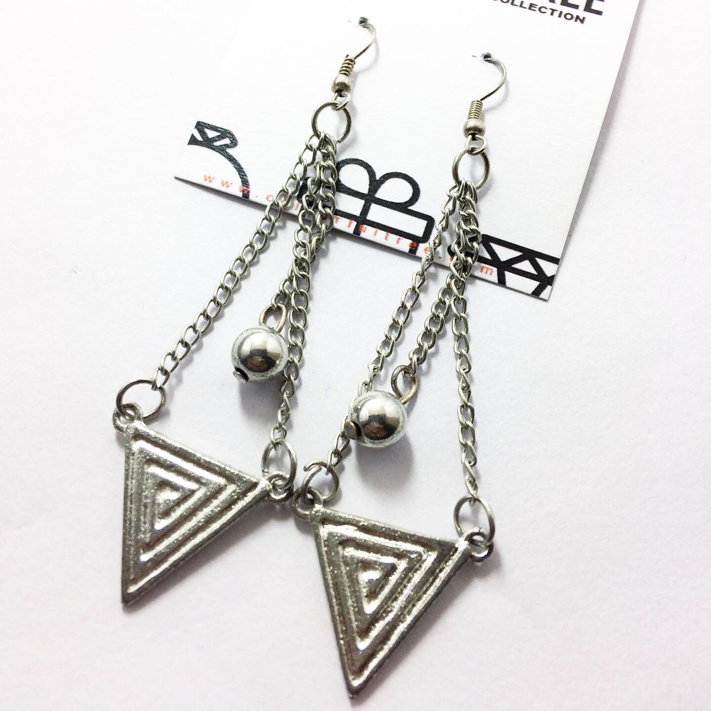Handmade Beaded Earrings 95271
