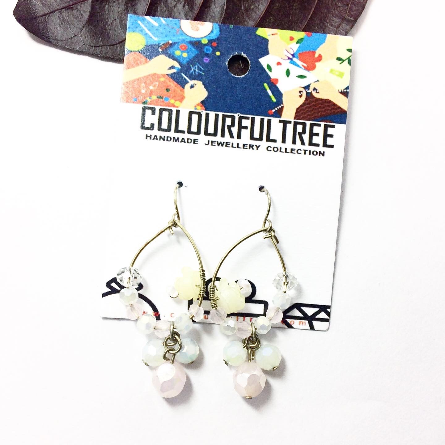 Handmade Beaded Earrings 95249