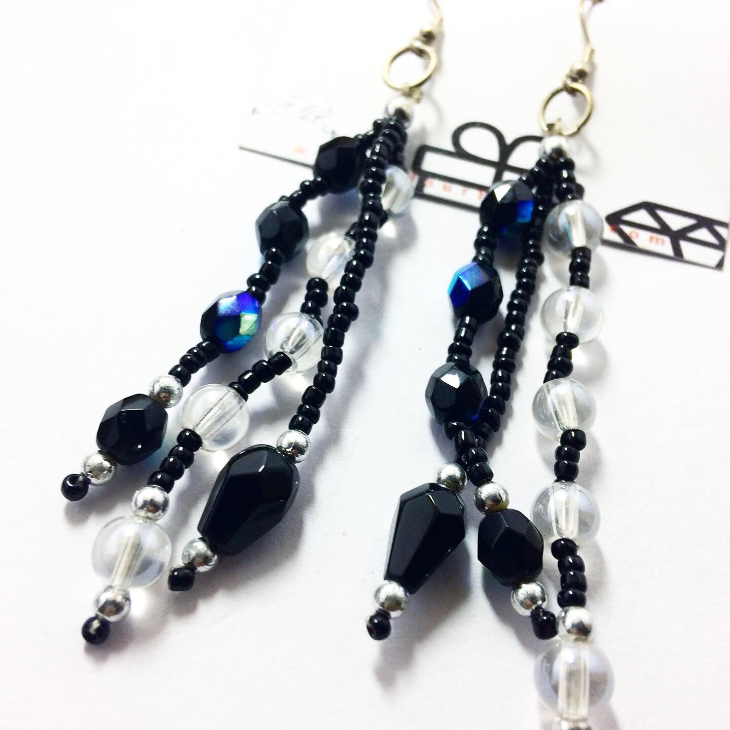 Handmade Beaded Earrings 95244