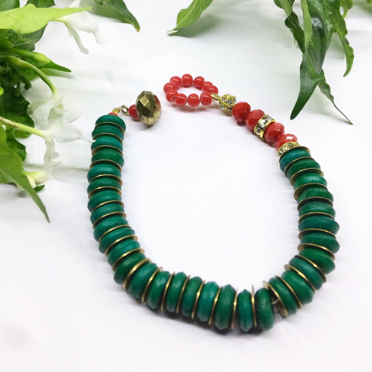 Handmade Beaded Adjustable Bracelet 89921