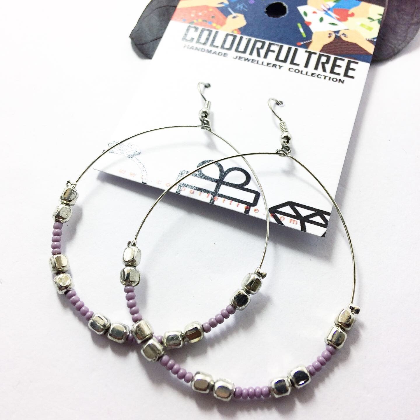Handmade Beaded Earrings 95290