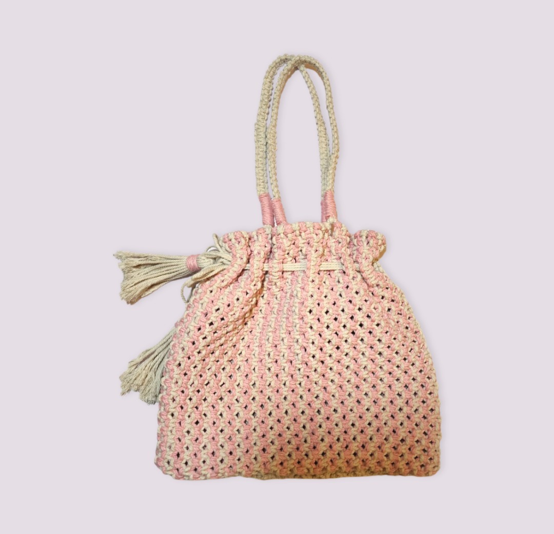 Macrame Tote / Potli bag