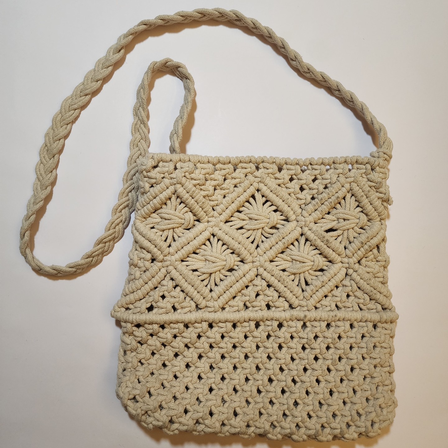 Macrame sling bag
