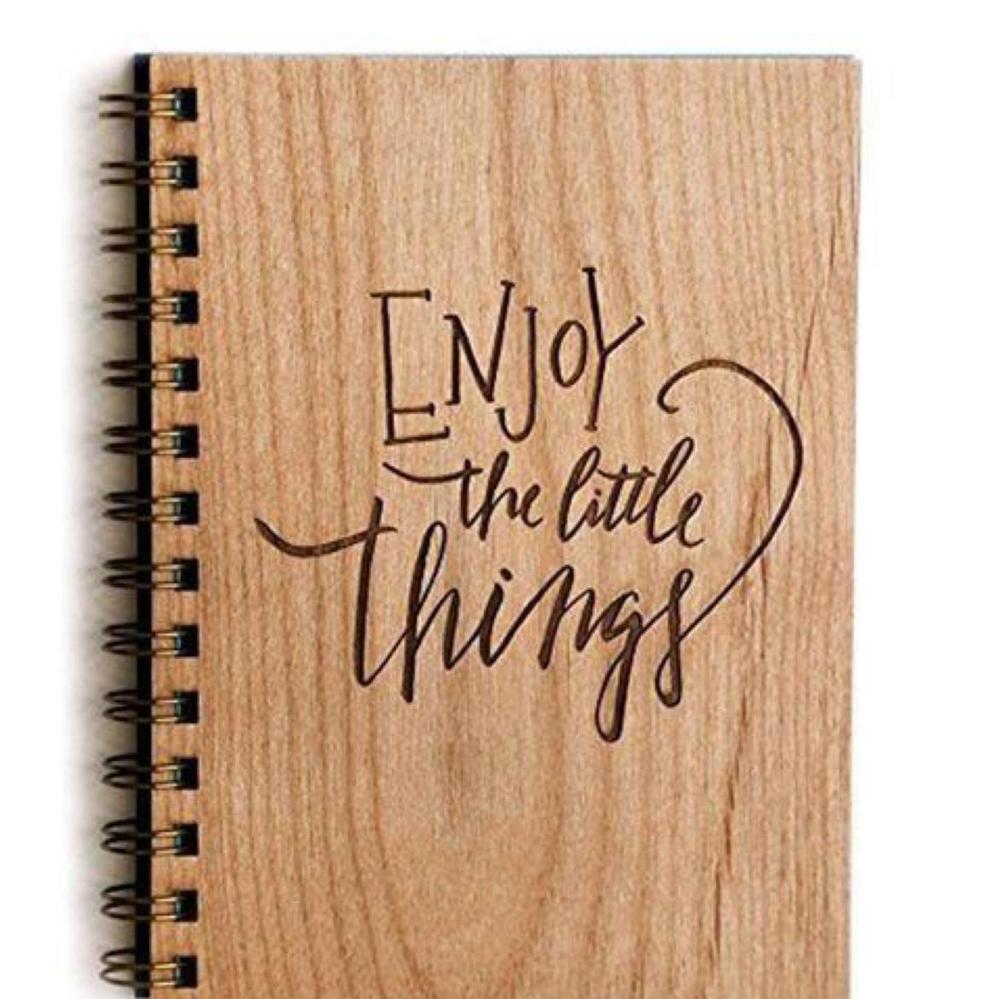 Antique Wooden Diary Collection Engraved Notebook (A5 Size Multicolor)