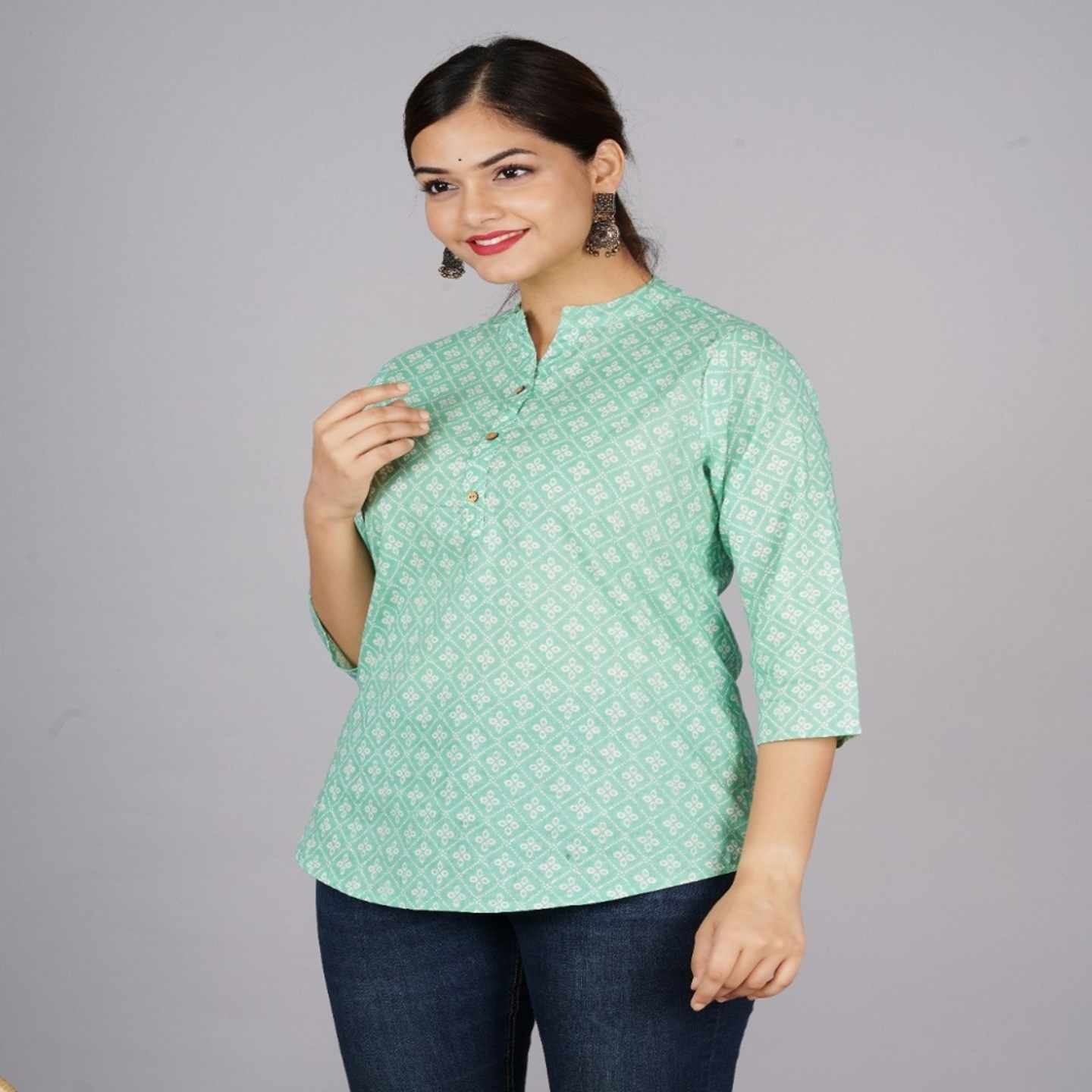 cotton printed tops by Indianfabs