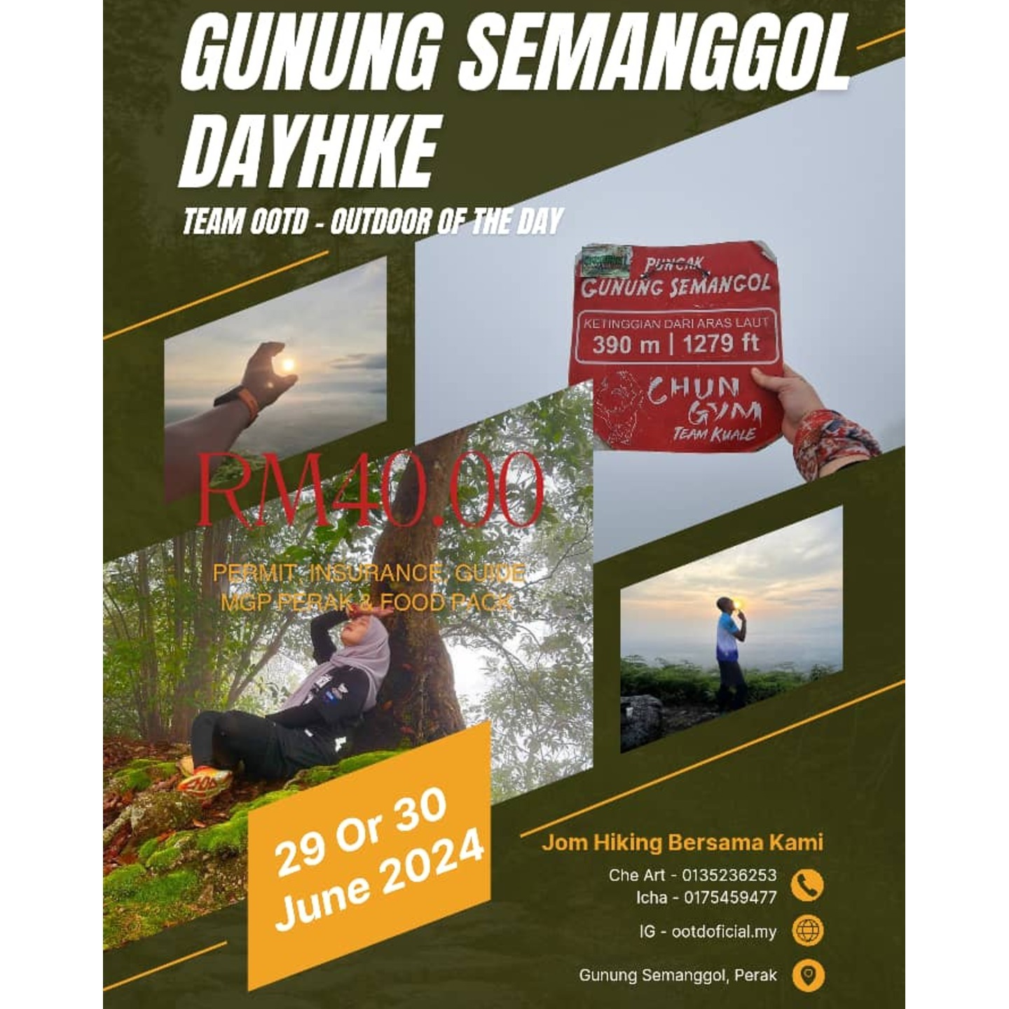 Gunung semanggol Dayhike