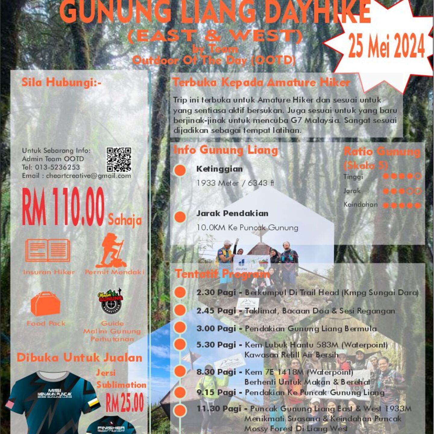 Gunung Liang Dayhike