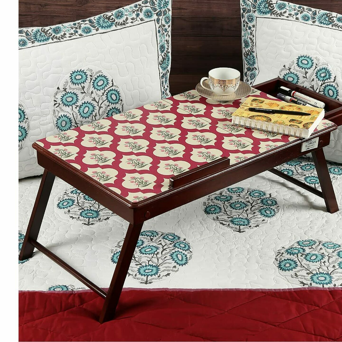 Poppy Flower Scarlet Laptop Table