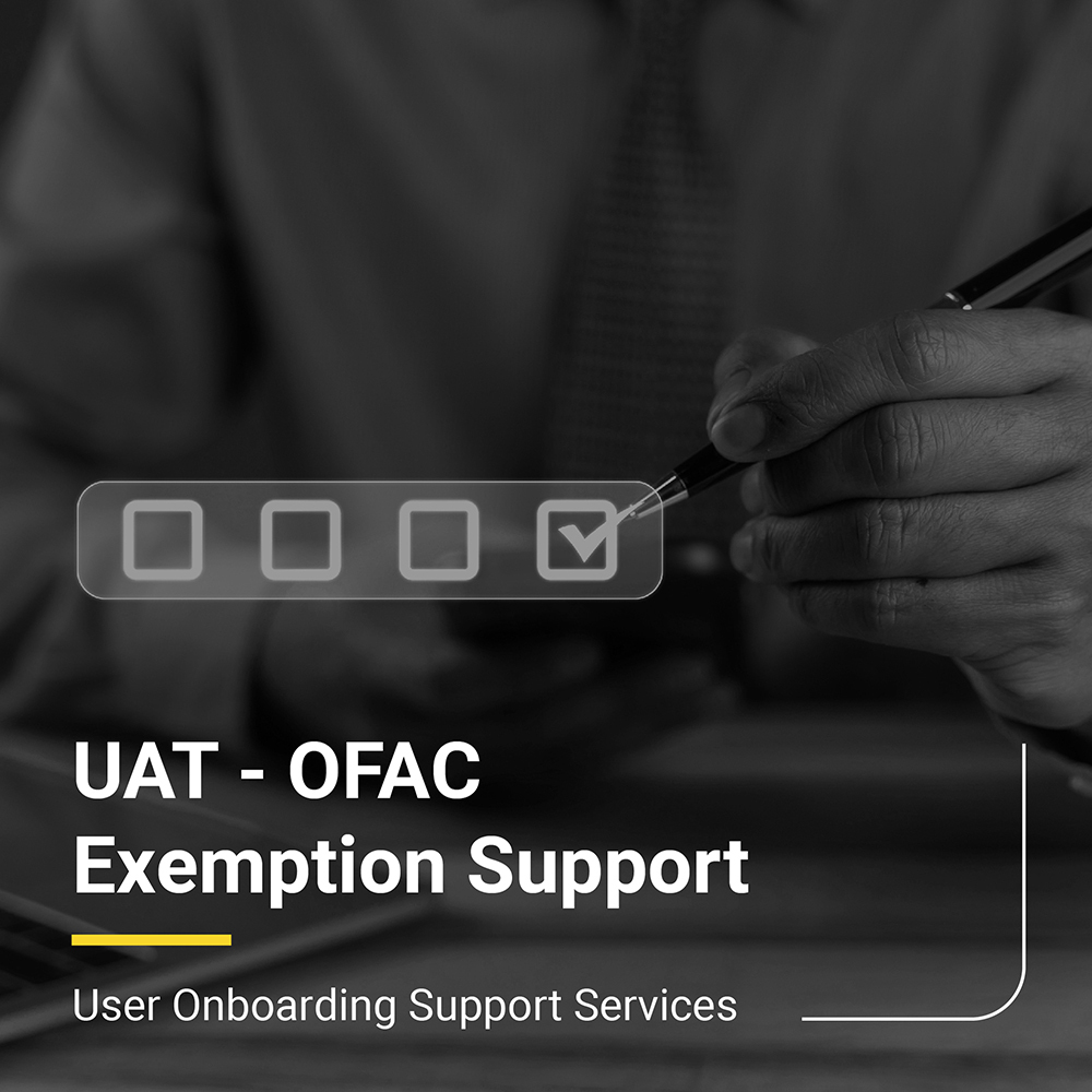 MMVAS-UO01 - UAT - OFAC exemption support