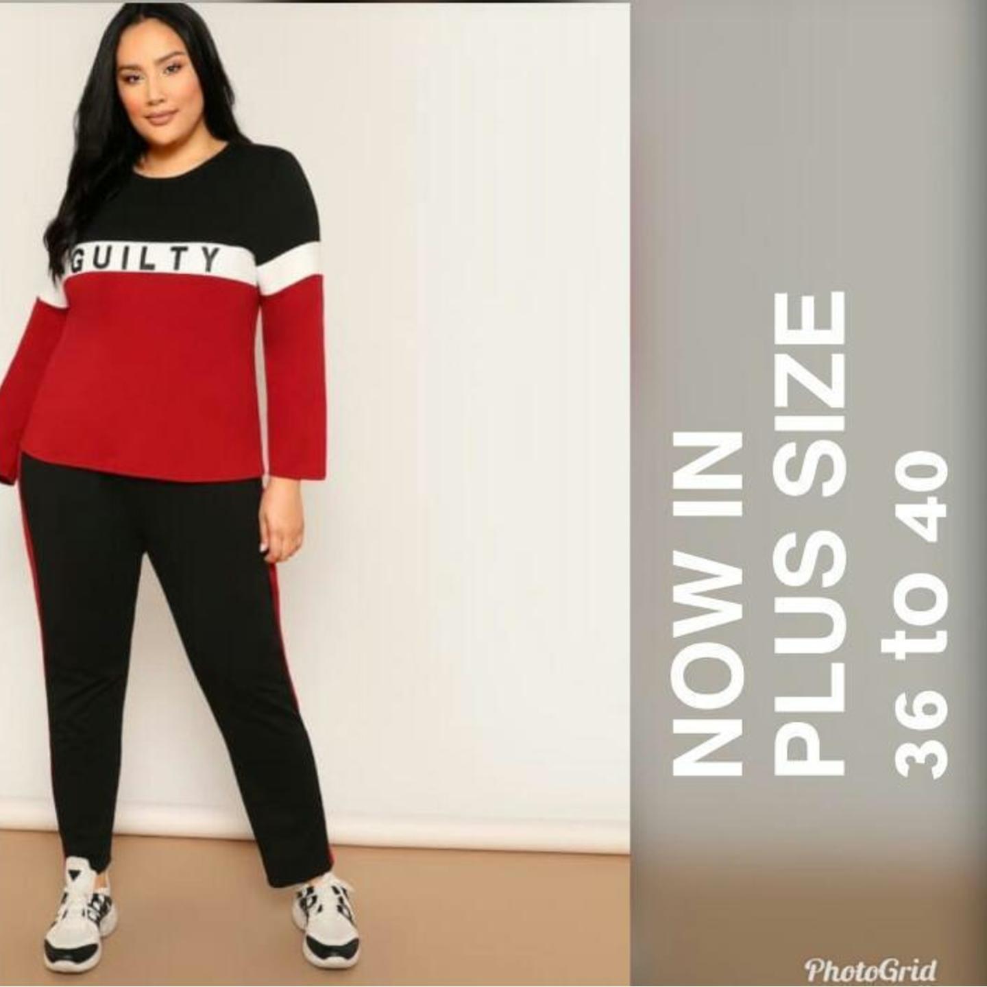 Guilty Design Track Suit Set.. Free Size Bust 34-40..