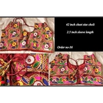 DKKWB032 - Hand embroidered Kutch work Ready to wear blouse