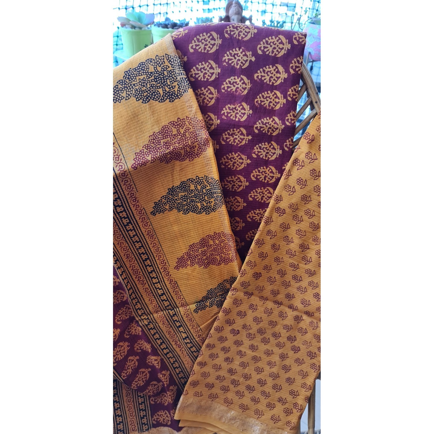 Maheshwari Silk Cotton Salwar Suit