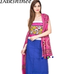 Designer Hand embroidered Kutch work Anarkali top