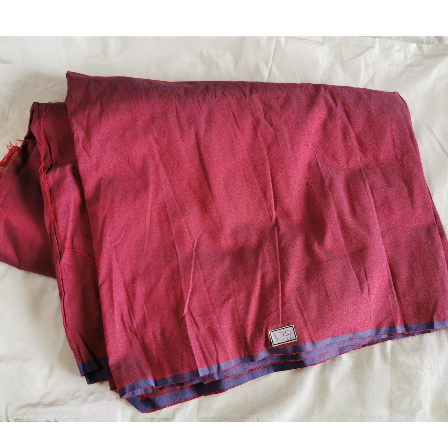 139 - Plain Silk Cotton Fabric