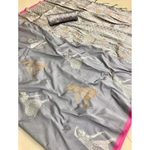 DLS14-Lichi Silk with jacqard weave pallu
