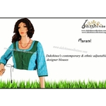 DKC6COA12-SOB049 - Designer ready to wear blouse