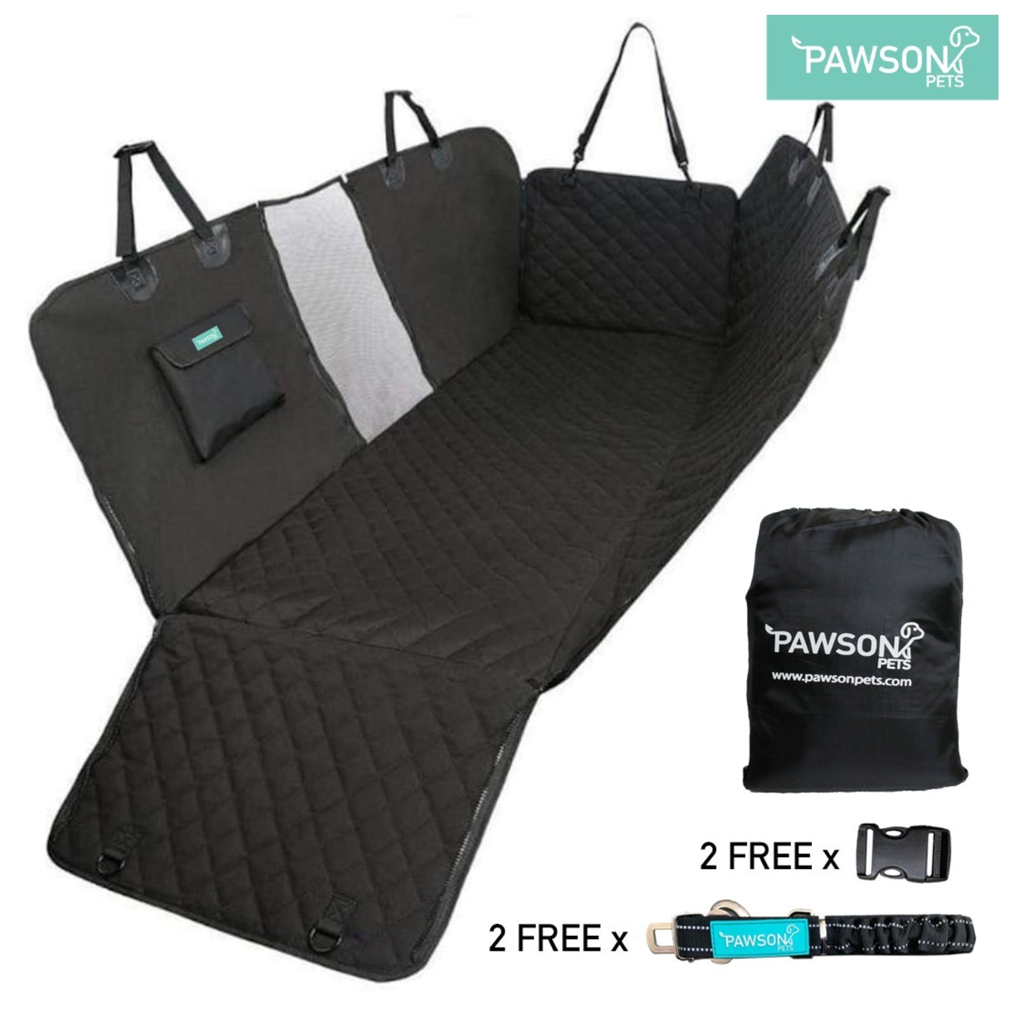 PawsonPets Car Seat Cover