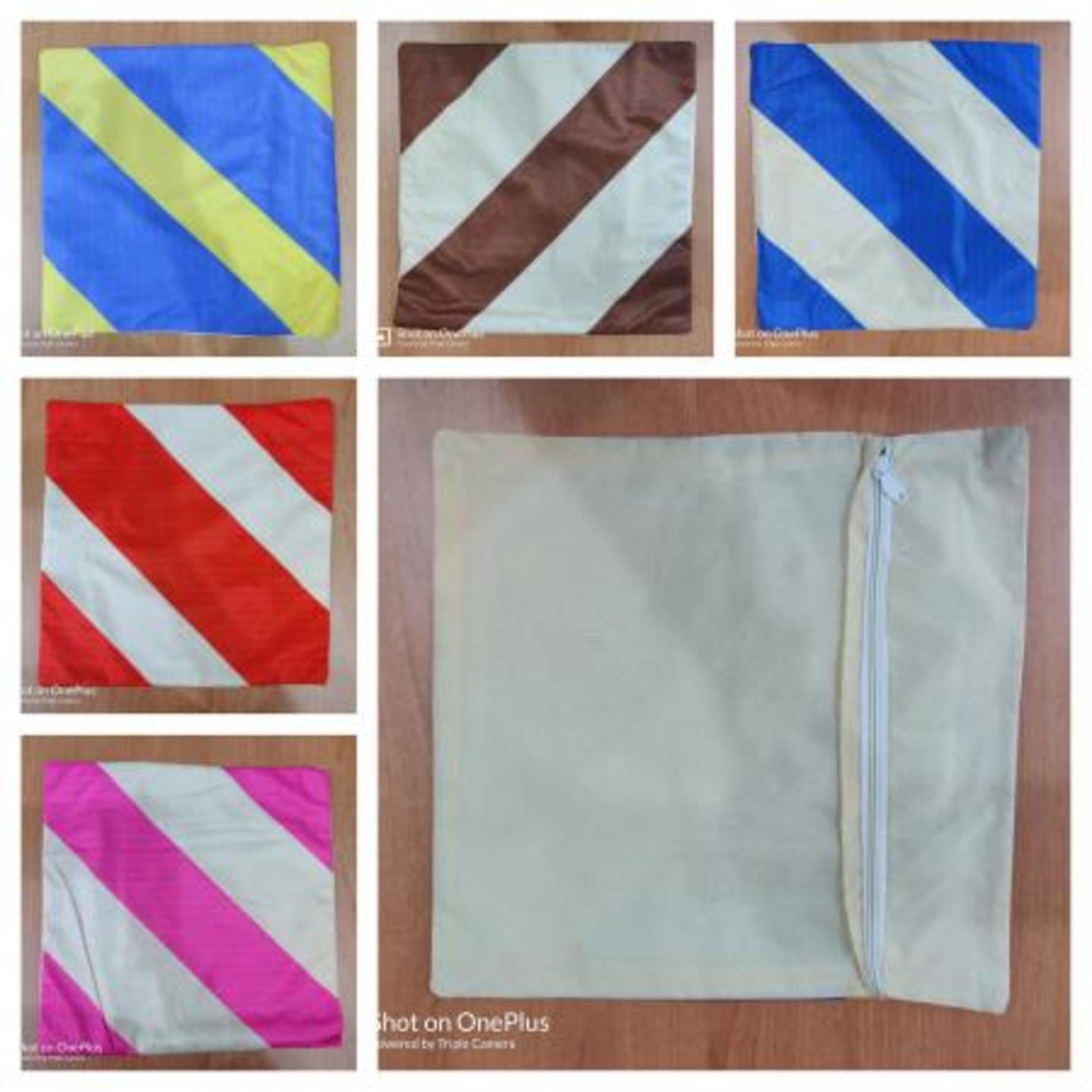 Soha's Elegant Cushion Covers (Pack of 5, 16*16 inches)